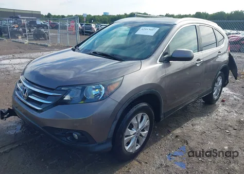 2013 Honda Cr-V Ex-L z USA, uszkodzony, nr VIN 5J6RM4H7XDL082824